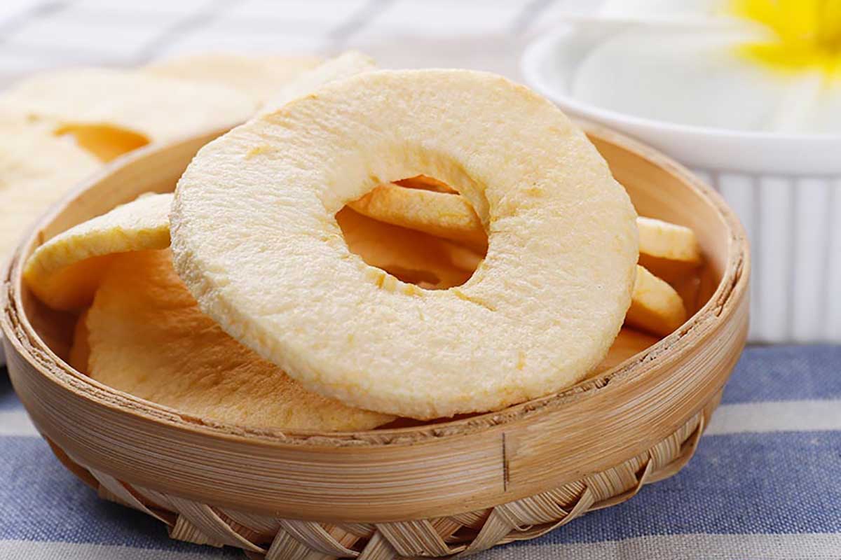 凍干蘋果