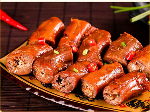 鹵鴨脖商標注冊哪一類？